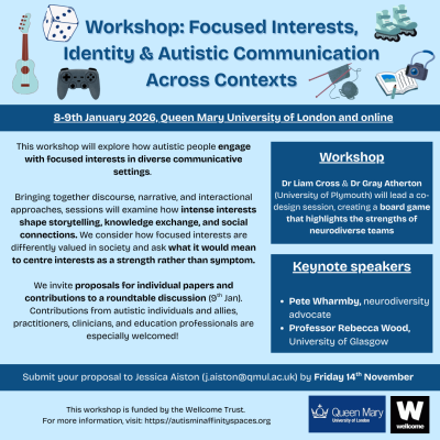 Upcoming Workshop: January 8-9th 2026